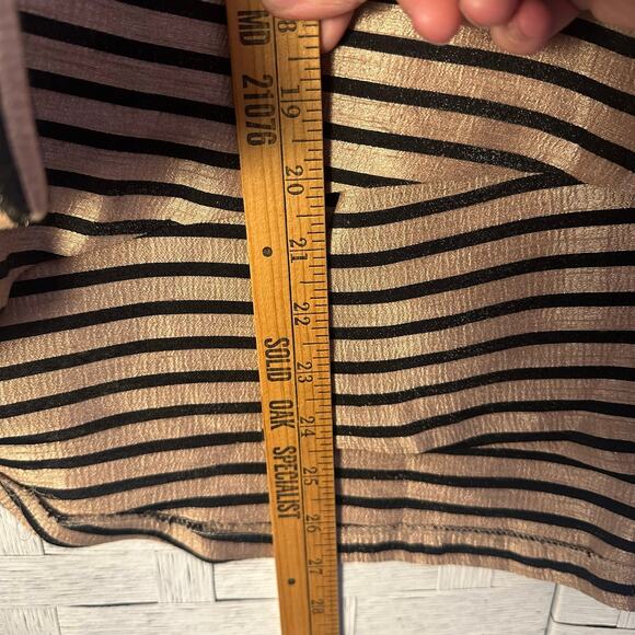 Joseph Ribkakk women’s blazer asymmetrical stripe Lagenlook academia 1 button  - Picture 7 of 9